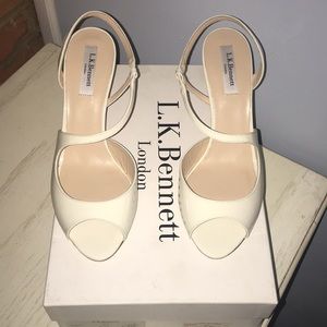 LK Bennett Palmita Bridal Shoes